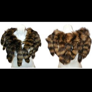 Vintage fur cape/ stole / wrap